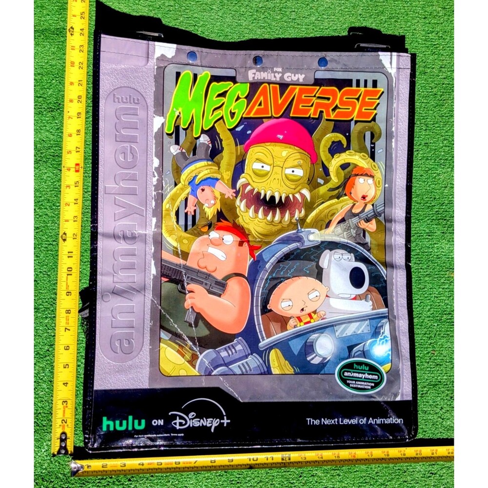 Family Guy MegAverse Animayhem SDCC 2026 Comic-Con Swag Bag Backpack Exclusive